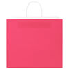 vidaXL Sacchetti di Carta 50 pz con Manici Rosa 32x22x28 cm