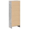 vidaXL Libreria Grigio Cemento 40x24x109 cm in Truciolato