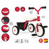 Smoby Triciclo per Bambini Rookie Rosso