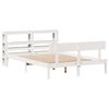 vidaXL Letto senza Materasso Bianco 120x190 cm Legno Massello di Pino