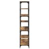vidaXL Libreria Legno vecchio 91 x 36 x 176 cm Legno multistrato