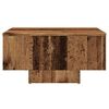 vidaXL Tavolino Salotto Legno Antico 60x60x31,5 cm Legno Multistrato