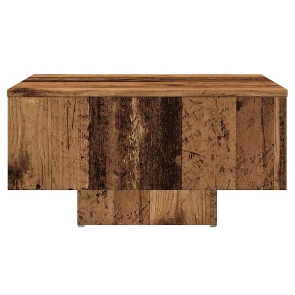 vidaXL Tavolino Salotto Legno Antico 60x60x31,5 cm Legno Multistrato