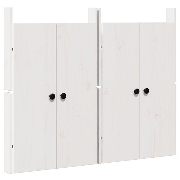 vidaXL Porta da cucina MEPPEL 2 pcs Bianco 50 x 9 x 82 cm