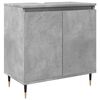 vidaXL Armadietto da Bagno Grigio Cemento 58x33x60cm in Truciolato
