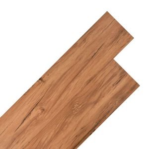 vidaXL Tavole per Pavimenti Olmo Naturale 5,26 m&sup2; 18 pz PVC
