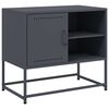 vidaXL Mobile TV Antracite 68x39x60,5 cm in Acciaio