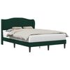 vidaXL Struttura del letto Verde Scuro 120 x 190 cm Velluto
