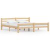 vidaXL Giroletto senza Materasso 180x200 cm in Legno Massello di Pino