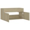 vidaXL Mobile Sottolavabo Rovere Sonoma 90x38,5x46cm Legno Multistrato