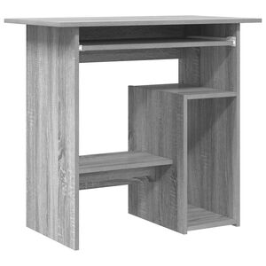 vidaXL Scrivania Grigio Sonoma 80x45x74 cm in Legno Multistrato