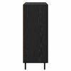 vidaXL Credenza con cassetto Rovere Nero 69,5 x 34 x 90 cm