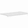 vidaXL Soglia della Finestra Bianco 80 x 45 x 4,5 cm PVC