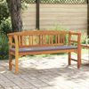 vidaXL panchina Finitura ad Olio Naturale 157 x 46 x 82,5 cm
