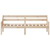 vidaXL Dormeuse senza Materasso 80x200 cm in Legno Massello di Pino