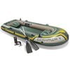 Intex Gommone Gonfiabile con Remi e Pompa Seahawk 4 Set