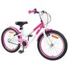 vidaXL Bicicletta per Bambini 18 Pollici per bambini dai 5 ai 7 anni