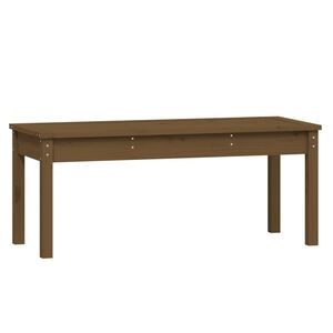 vidaXL Panca da Giardino Ambra 109x44x45 cm Legno Massello di Pino