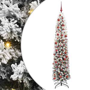 vidaXL Albero di Natale artificiale con 300 LED Verde 180 cm