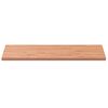 vidaXL Piano Tavolo 100x60x2,5cm Rettangolare Legno Massello di Faggio
