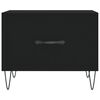 vidaXL Tavolino da Salotto Nero 50x50x40 cm in Legno Multistrato