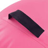 vidaXL Rullo da Ginnastica Gonfiabile con Pompa 100x60 cm in PVC Rosa