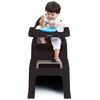 DERYAN Seggiolone per Bambini 5 in 1 Quuby Nero