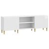 vidaXL Mobile TV Bianco Lucido 150 x 31 x 50 cm Legno ingegnerizzato
