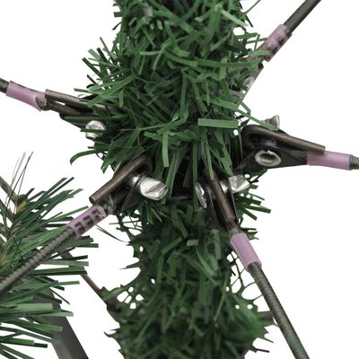 vidaXL Albero di Natale Artificiale Incernierato con Pigne 180 cm