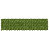 vidaXL Schermo per balcone con foglie Verde e Giallo 300 x 75 cm