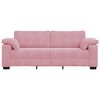 vidaXL Divano a 3 Posti rosa 220x77x82 cm in Velluto