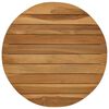 vidaXL Piano del tavolo &Oslash; 40 x 3,5 Rotondo Legno di teak solido