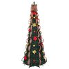 vidaXL Albero di Natale artificiale con 150 LED Verde 180 cm PVC