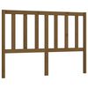 vidaXL Testiera per Letto ambra 141x4x100 cm in Legno Massello di Pino