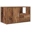 vidaXL Mobile Angolare Legno Antico 200x40x45 cm in Truciolato