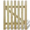 vidaXL Cancello da Giardino in Legno 100x120 cm