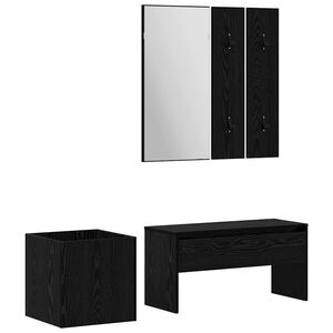 vidaXL Set mobili da ingresso 5 pz 80 x 30,5 x 40 cm