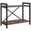 vidaXL Libreria 60 x 30 x 50 cm Legno ingegnerizzato Rovere fum&eacute;