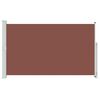 vidaXL Tenda Laterale Retrattile per Patio 180x300 cm Marrone
