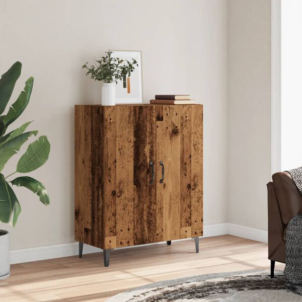 vidaXL Credenza Legno Antico 70x34x90 cm in Truciolato