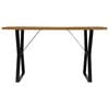 vidaXL Tavolo da Pranzo 140x80x76 cm in Legno Massello di Recupero