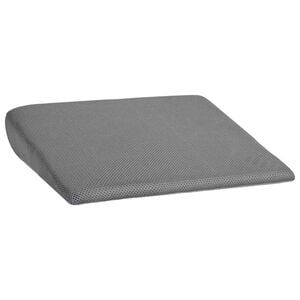 vidaXL Cuscino per la seduta Grigio 39 x 38 x 8,5 cm Schiuma PU