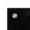 vidaXL Paraschizzi per Cucina Nero 70x40 cm in Vetro Temperato