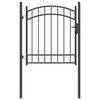 vidaXL Cancello per recinzione EMMEN 125 x 100 cm