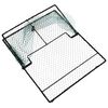 vidaXL Trappola per Uccelli Verde 50 x 60 x 1,9 cm Polietilene
