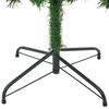 vidaXL Albero di Natale artificiale Verde 210 cm PVC e Acciaio