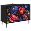 vidaXL Mobile TV KIEL 69 x 33 x 50,5 cm Rovere Nero