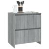 vidaXL Credenza Grigio Sonoma 70x41x75 cm in Truciolato