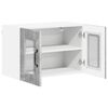 vidaXL Mobile da cucina 2 pcs Grigio cemento 60 x 31 x 40 cm