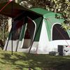 vidaXL Tenda da Campeggio a Cabina per 5 Persone Verde Impermeabile